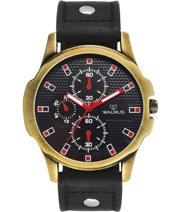 Walrus Artificial Chrono Leather Analog Men's Watch