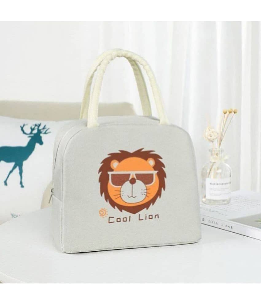 House Of Quirk Beige Lunch Bags ( 1 Pc )