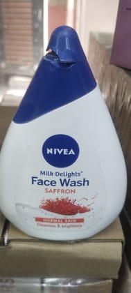 Nivea milk delights Face wash Saffron 