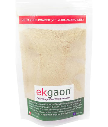 Ekgaon Khus Khus Powder (Vetiveria zizanoides) 200 gm