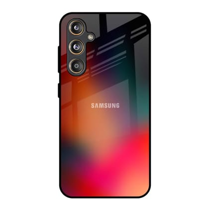 Playful Gradient Glass Case for Samsung Galaxy F55 5G