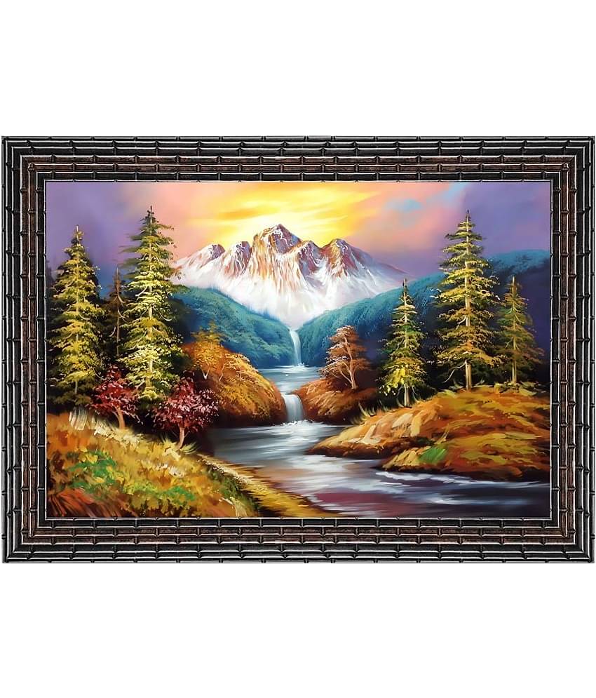 Indianara Landscape Painting With Frame