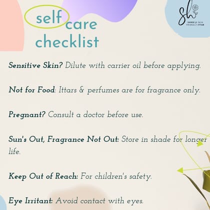 Ittar combo Gulab | Mogra | Chandan | Kesar 2ml each