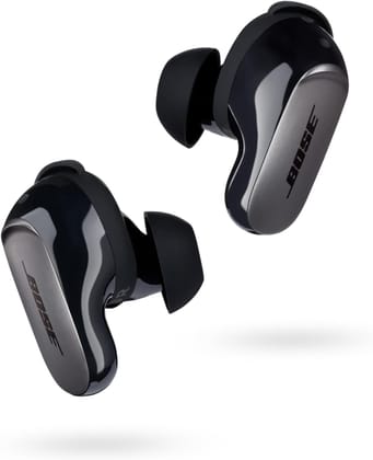 Bose New Quietcomfort Ultra Wireless Noise Cancelling in Ear Earbuds, Bluetooth Earbuds with Spatial Audio and World-Class Noise Cancellation, Black Black / Standard