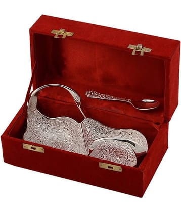 Rajrang Swish Twin Swan Bowl with Spoon