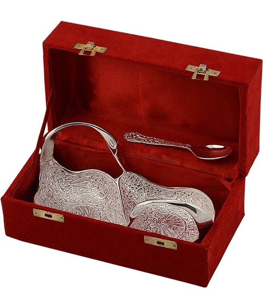 Rajrang Swish Twin Swan Bowl with Spoon