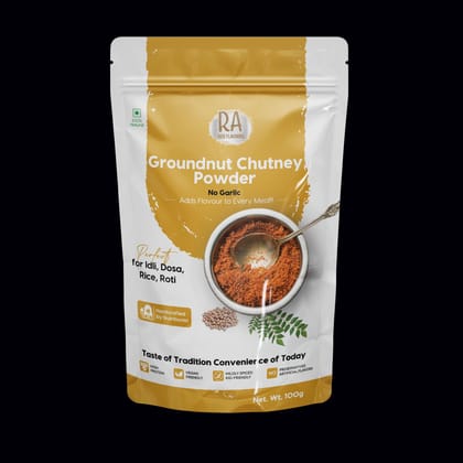 Groundnut Chutney Powder without Garlic