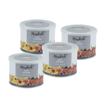 Body Sugaring Natural Wax (600 gms)- Pack of 4