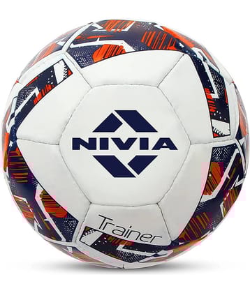 Nivia - Multicolor Rubber Football ( Pack of 1 )