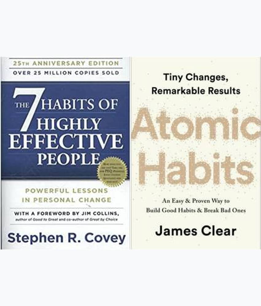 Combo Of 7 HABIT OF HIGHLY EFFECTIVE PEOPLES And ATOMIC HABIT (Paperback, Multiple Authors