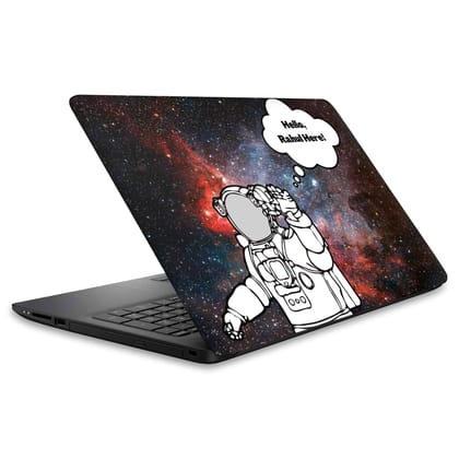 Hey from Astronaut Laptop Skins - Custom Name