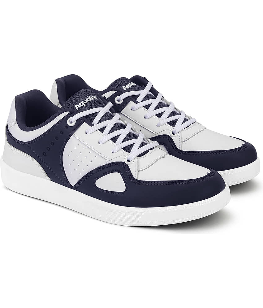 Aqualite Navy Blue Men's Sneakers