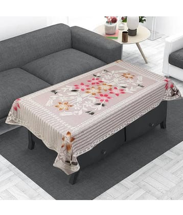 Printed Cotton 4 Seater Rectangle Table Cover ( 152 x 101 ) cm Pack of 1 - Multicolor