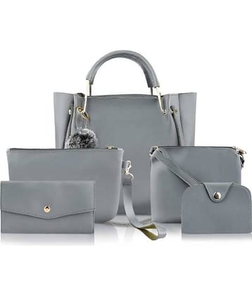 Fargo Light Grey PU Combo