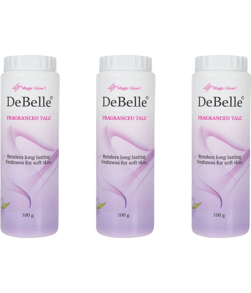 DeBelle Fragrance Talc Combo 3 Fragrance Talc Combo Talc 100 gm Pack of 3
