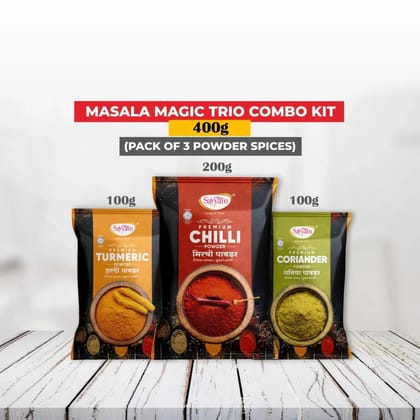 Masala Magic Trio Combo Kit-400 gm