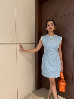 Inaya Demin Dress-M