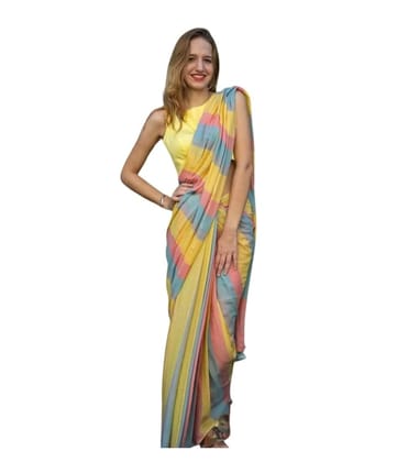 DARSHANS Women's Linen Printed Saree With Unstitched Blouse 5.5Mtr (Multicolor)-PID65152 DARSHANS Women's Linen Printed Saree With Unstitched Blouse 5.5Mtr (Multicolor)-PID65152
