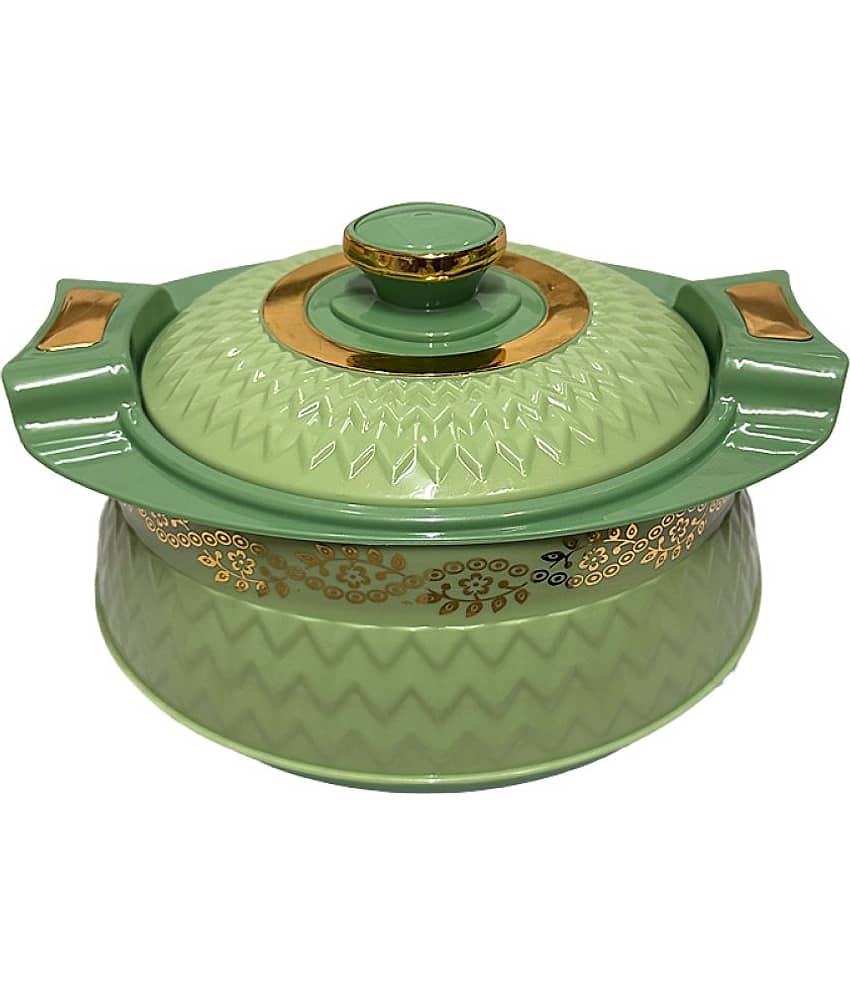 Dynore Casserole Multicolor Steel Thermoware Casserole ( Set of 1 , 2500 mL )