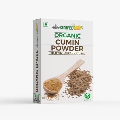 SIMFED Organic Cumin Powder 100g each-Pack of 2 SIMFED Organic Cumin Powder 100g each-Pack of 2