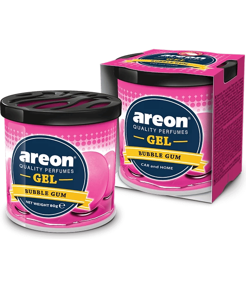 Areon Car Perfume for Dashboard Usage Bubble Gum