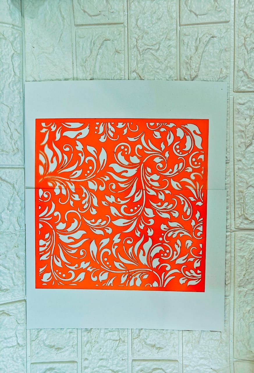 Floral Stencil