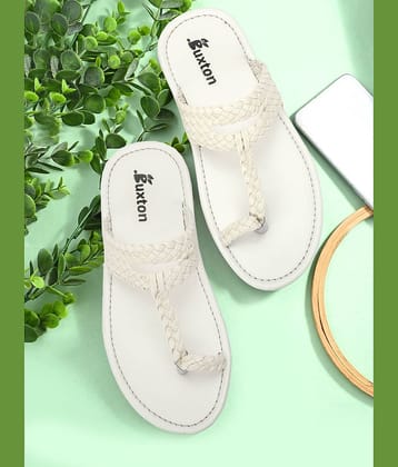 Buxton White Men's Mojaris