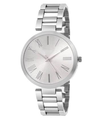 newmen Stainless Steel Round Womens Watch
