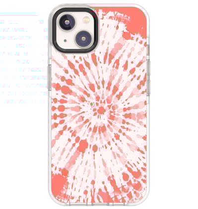 Swirls - Peachy Pink-iPhone 15 Pro Max / White