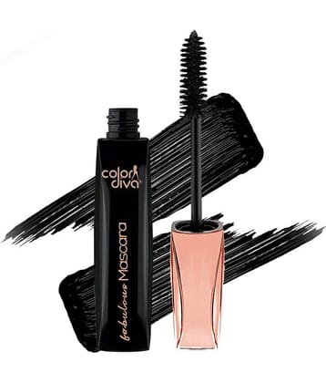 Color Diva Waterproof Volume Black Liquid Mascara Mascara Black