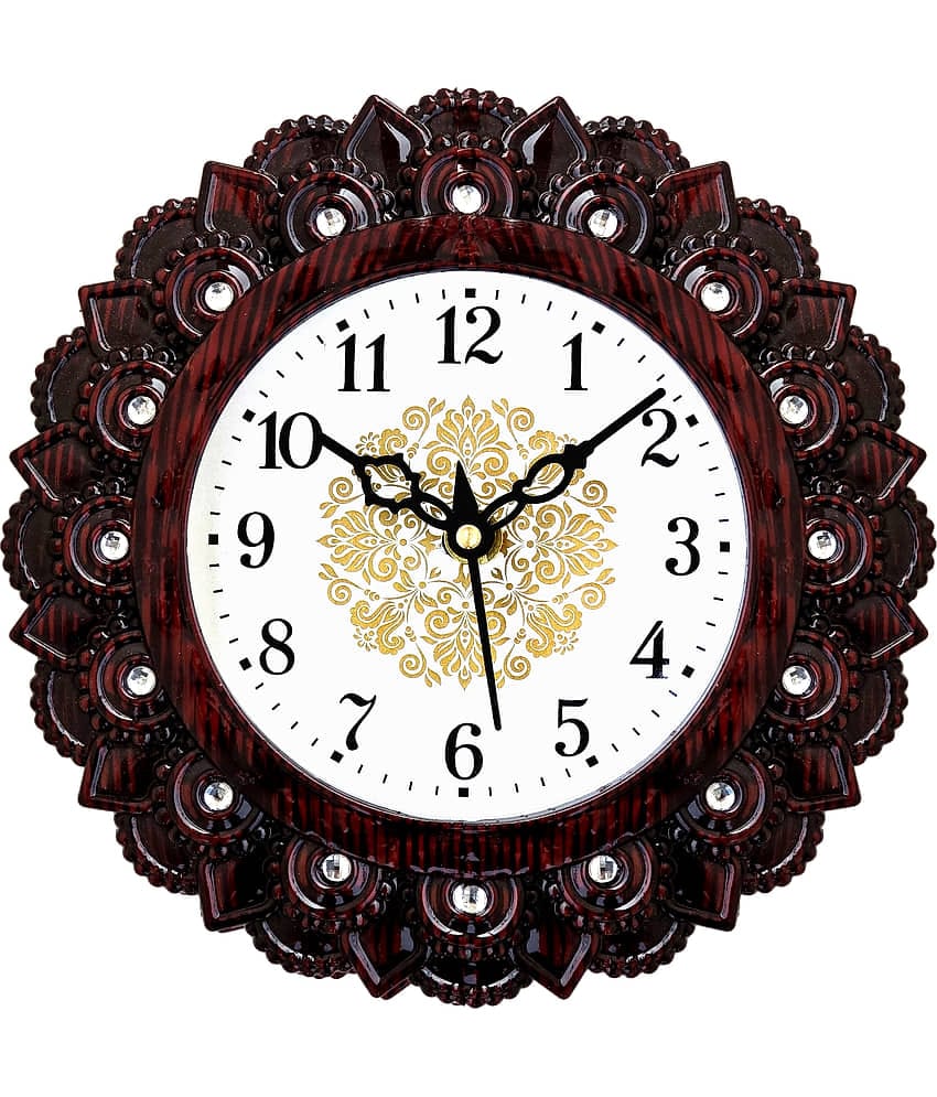 GrabBasket Circular Analog Wall Clock