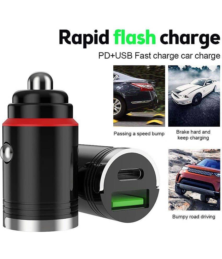 BAWALY Car Mobile Charger 1 Black