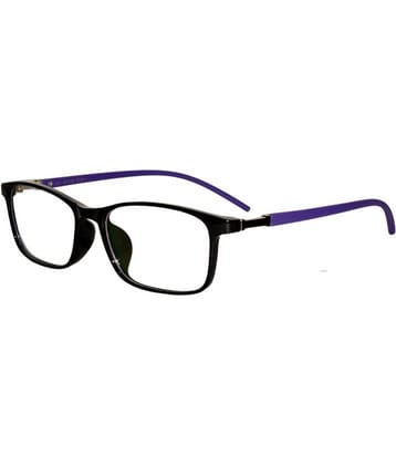 Peter Jones Purple Rectangle Spectacle Frame 1810PL