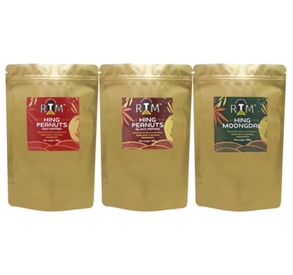 Ratlami Sev Combo Pack of 3-Ratlami combo featuring Ratlami Laung Sev, Ratlami Garlic Sev and Special Chatpata Mixture-authentic Ratlami flavors in every bite-180 gm each (pack 0f 3) (540 gm