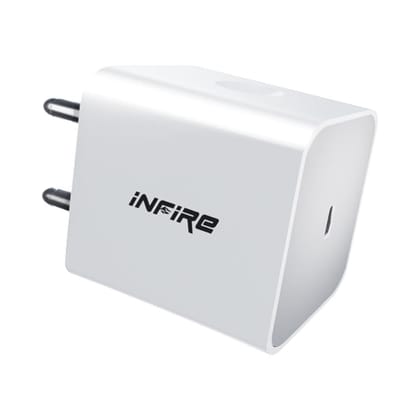 Swift PD 20W Type C Travel Adapter with Fast Charging-White