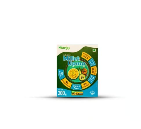 Milletsy Millet Upma Instant Mix (Activated)