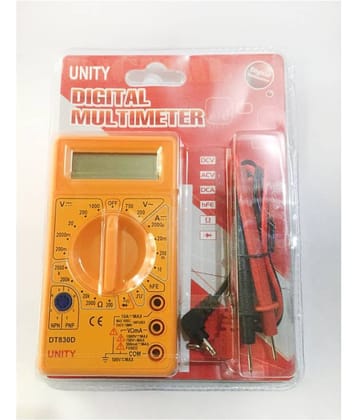 Unity Digital Multimeter For Measuring Voltage, Current, Resistance EROSE