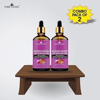 PARK DANIEL Premium Kumkumadi Lip Serum For Shiny and Dry Lips- Ideal for Men and Women Combo Pack Of 2 bottle of 30 ml(60 ml) (60 ml, Berry Red)