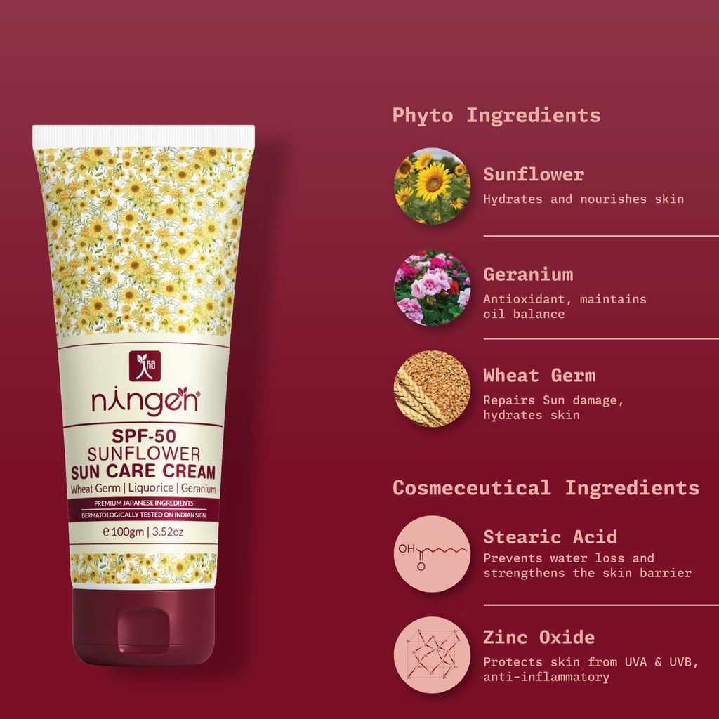 Sunflower Sun Care Cream SPF-50