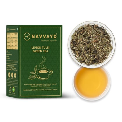 Lemon Tulsi Green Tea-100 gms - 40 Cups