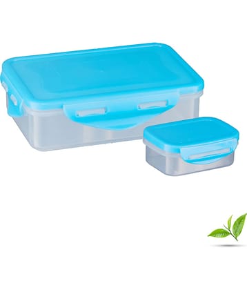 Trueware School mate Plastic School Lunch Boxes 2 - Container ( Pack of 1 )
