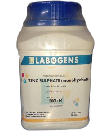 LABOGENS ZINC SUL-PHATE mono-hydrate 500GM