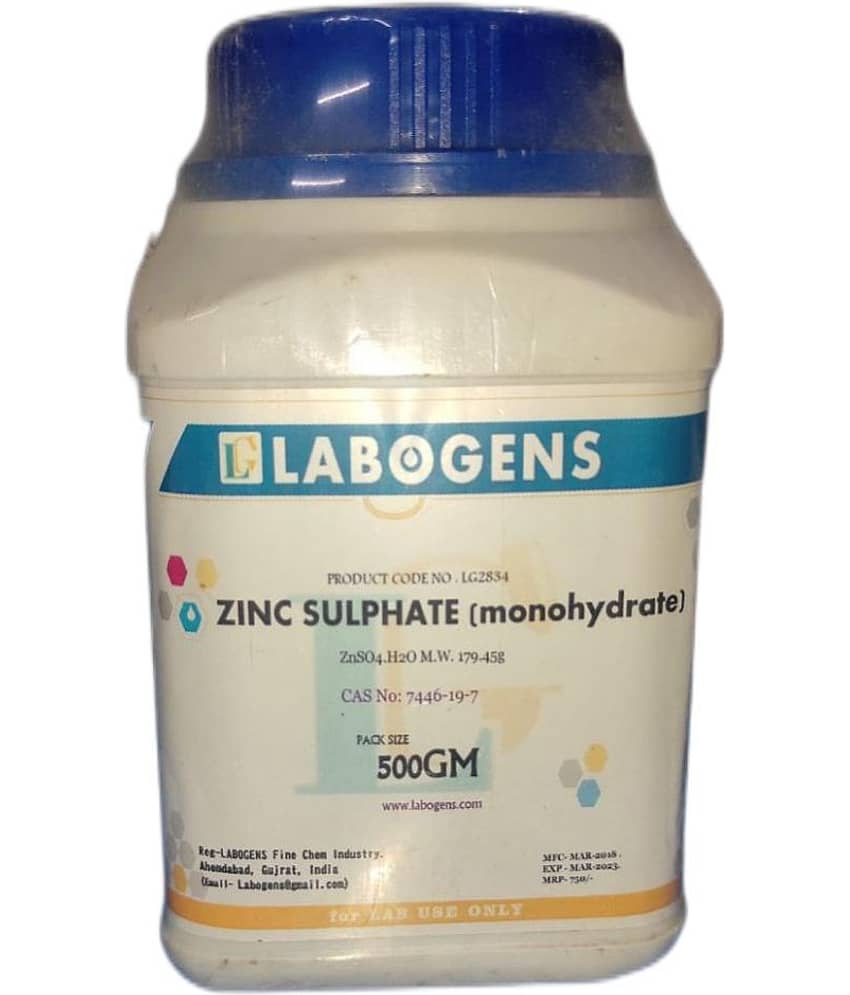 LABOGENS ZINC SUL-PHATE mono-hydrate 500GM