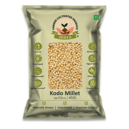 Sedya Two Millet Combo Kodo & Little Millet 2x500g
