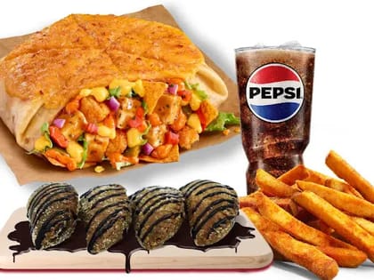 Ultimate Cheese Crunchwrap Combo - Veg