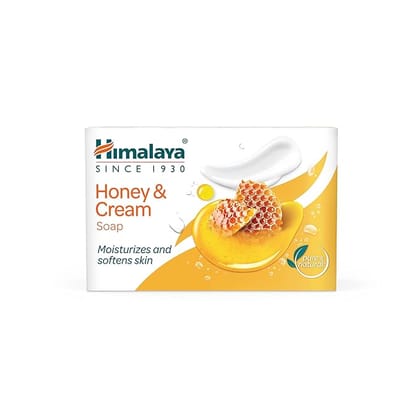Himalaya Honey & Cream Soap - Nourishes & Softens The Skin, 125 G