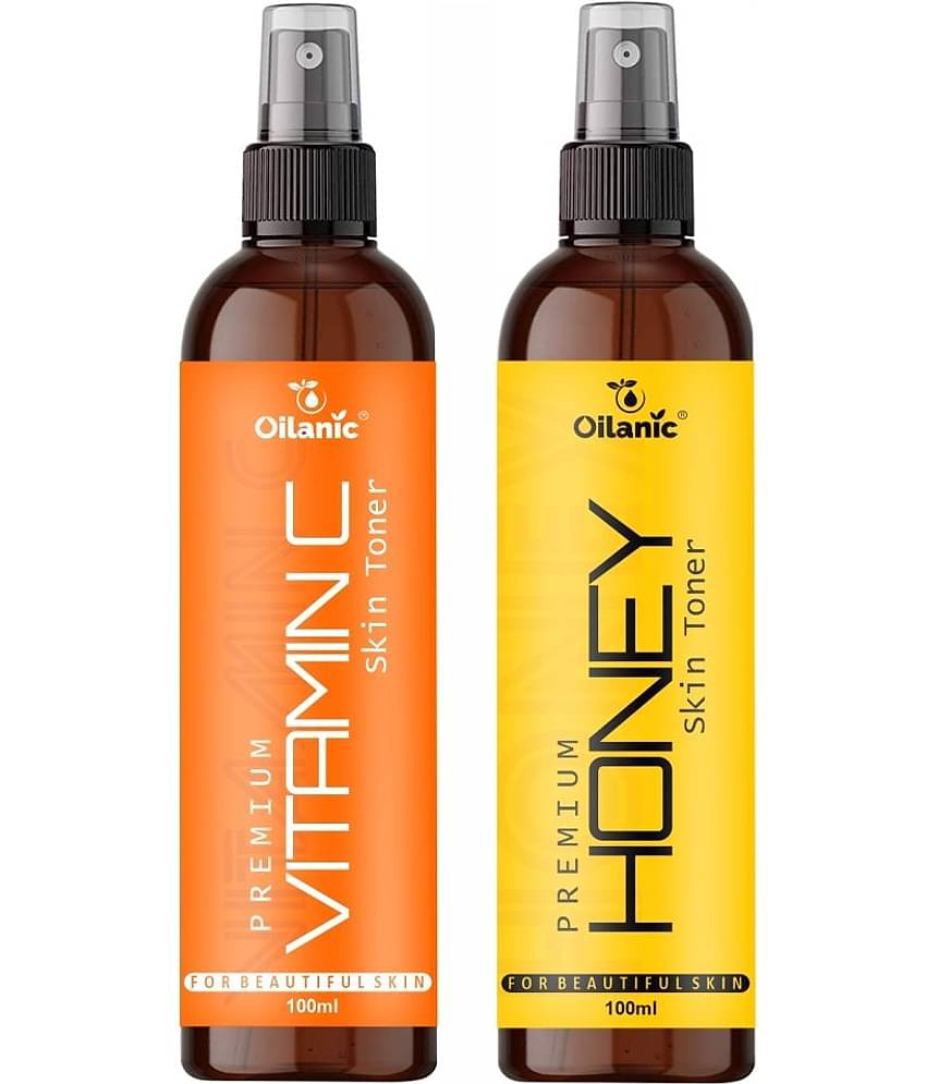 Oilanic   Vitamin C & Honey    Skin Tonic 200 mL Pack of 2