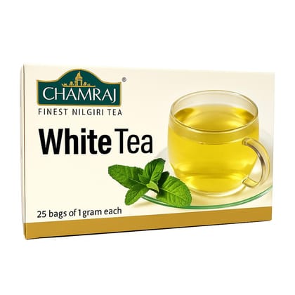 Chamraj WHITE TEA 25DIP Bags
