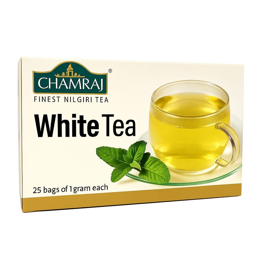 Chamraj WHITE TEA 25DIP Bags