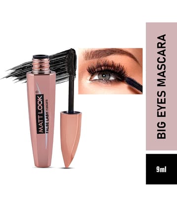 matt look Mascara Black